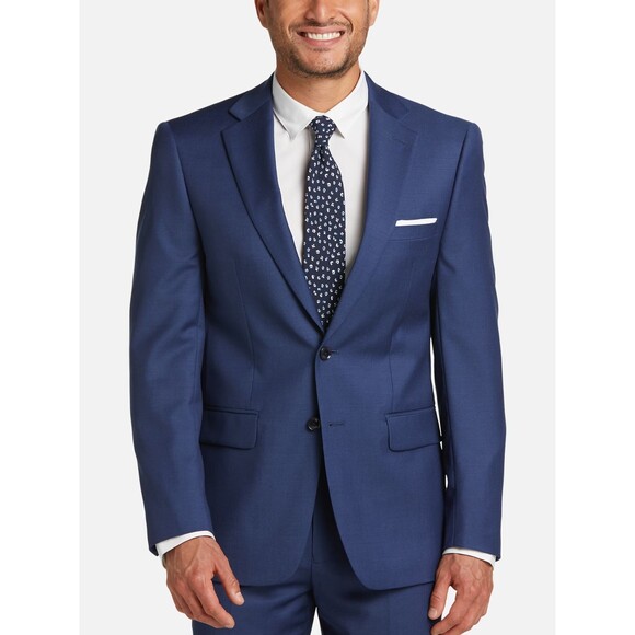 Calvin Klein Slim Fit Infinite Stretch Suit Jacket 42R Blue JACKET ONLY NEW - Picture 10 of 16